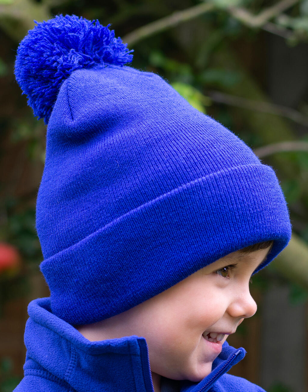 Junior Pom Pom Beanie