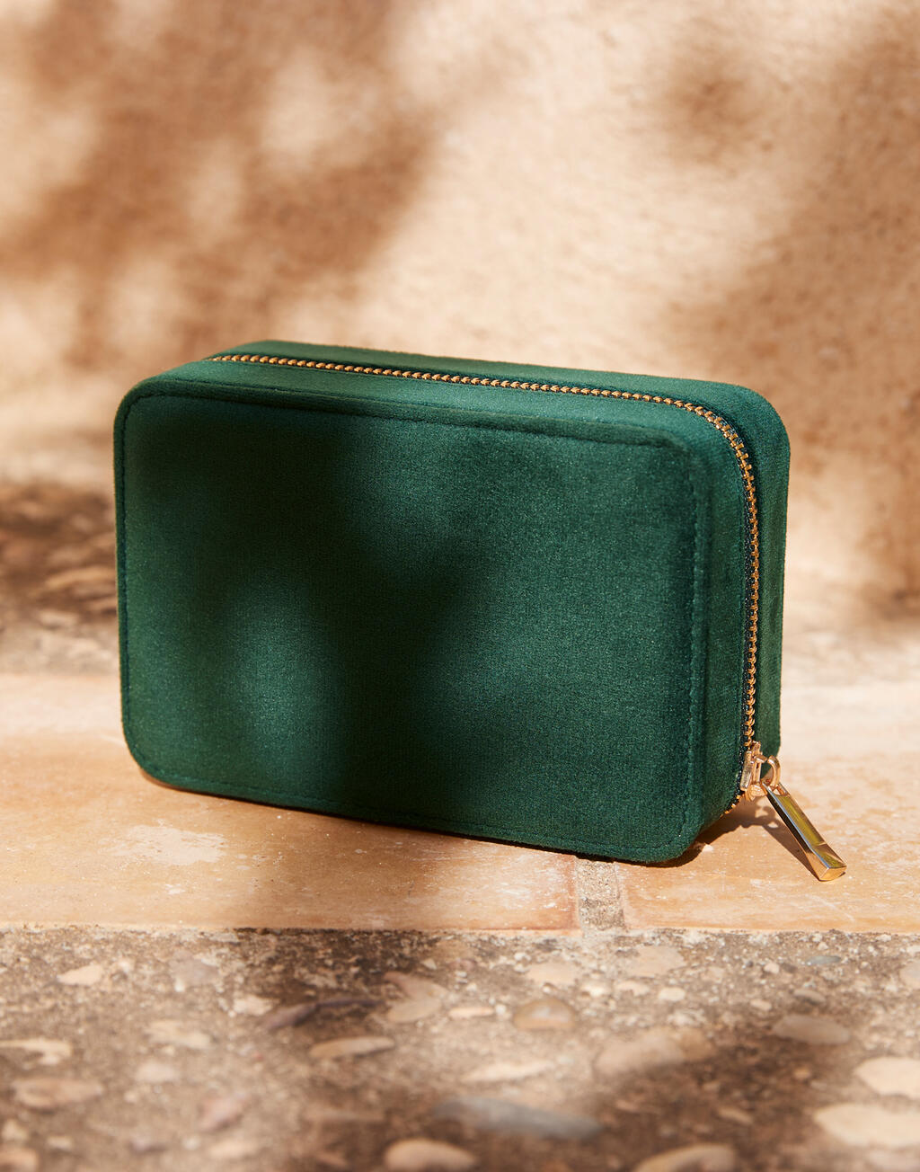 Velvet Travel Jewellery Box