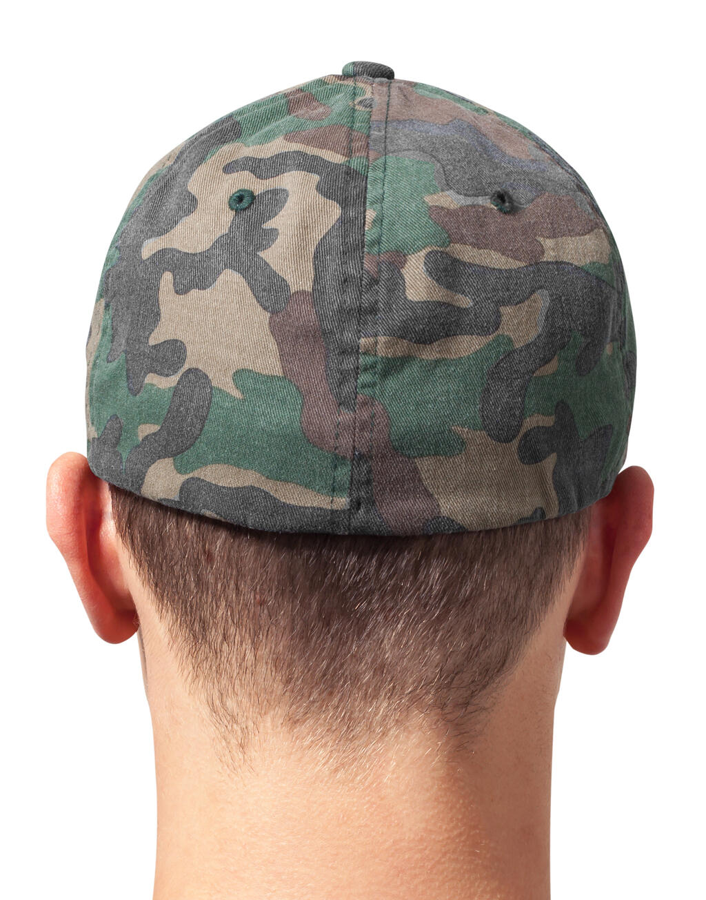 Flexfit Garment Washed Camo