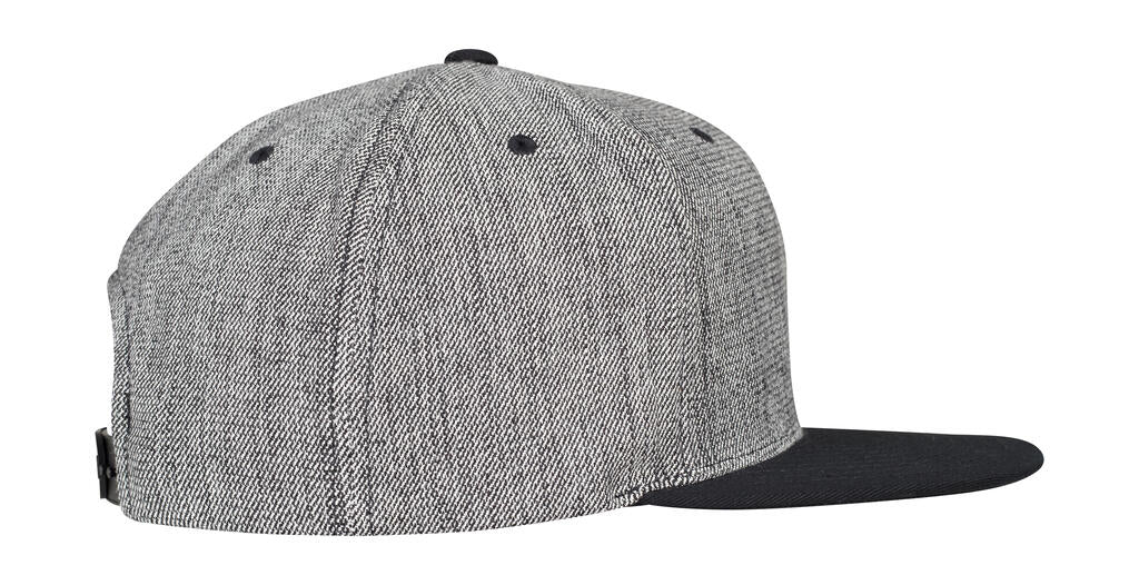 Melange Solid Snapback
