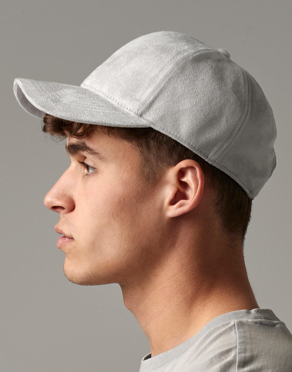 Faux Suede Cap