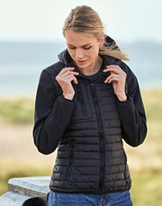 Hooded Crossover Jacket