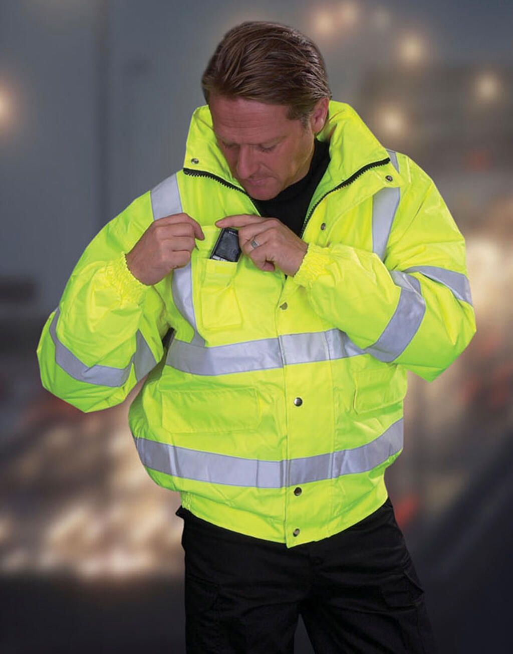 Fluo Bomber Jacket
