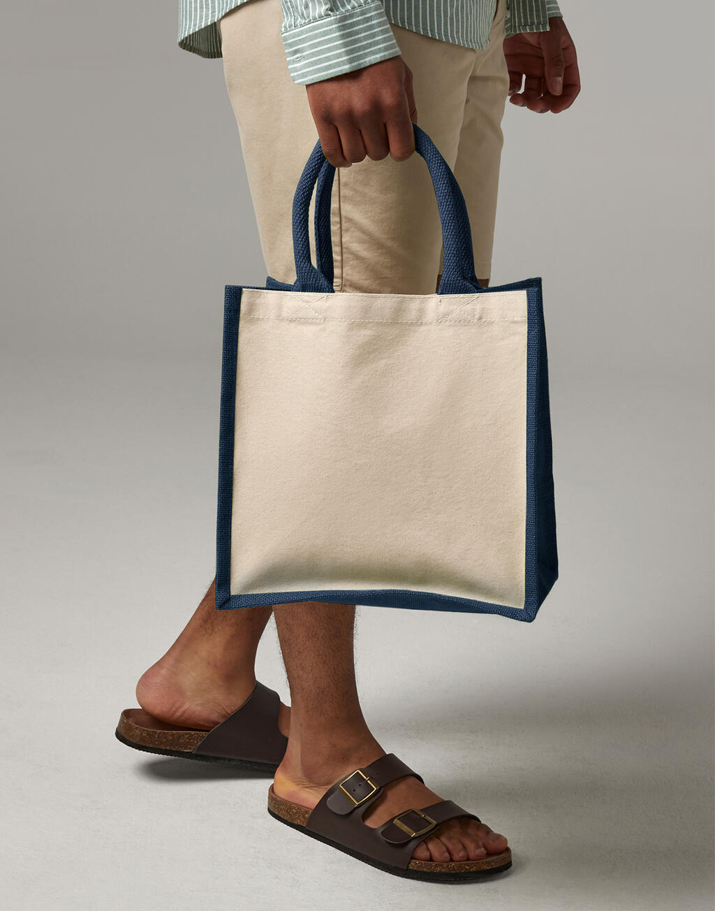 Printers' Midi Jute Bag