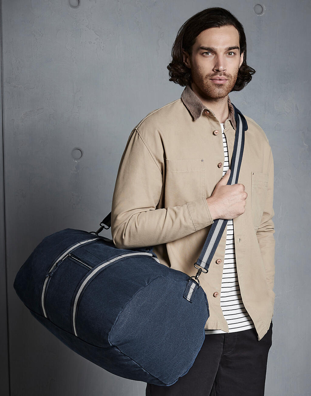 Vintage Canvas Holdall