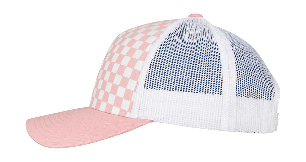 Checkerboard Retro Trucker
