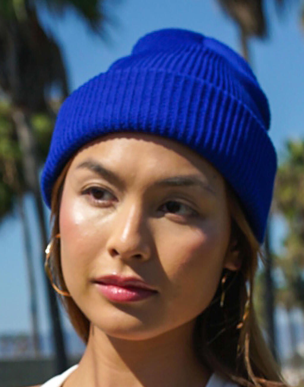 Ribbed Knit Beanie