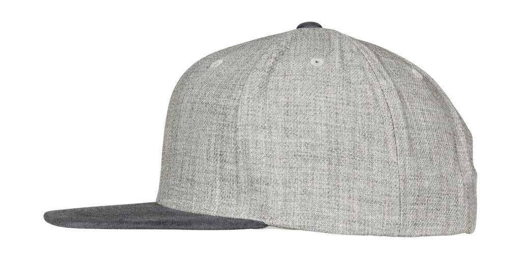 Melange Velour Snapback