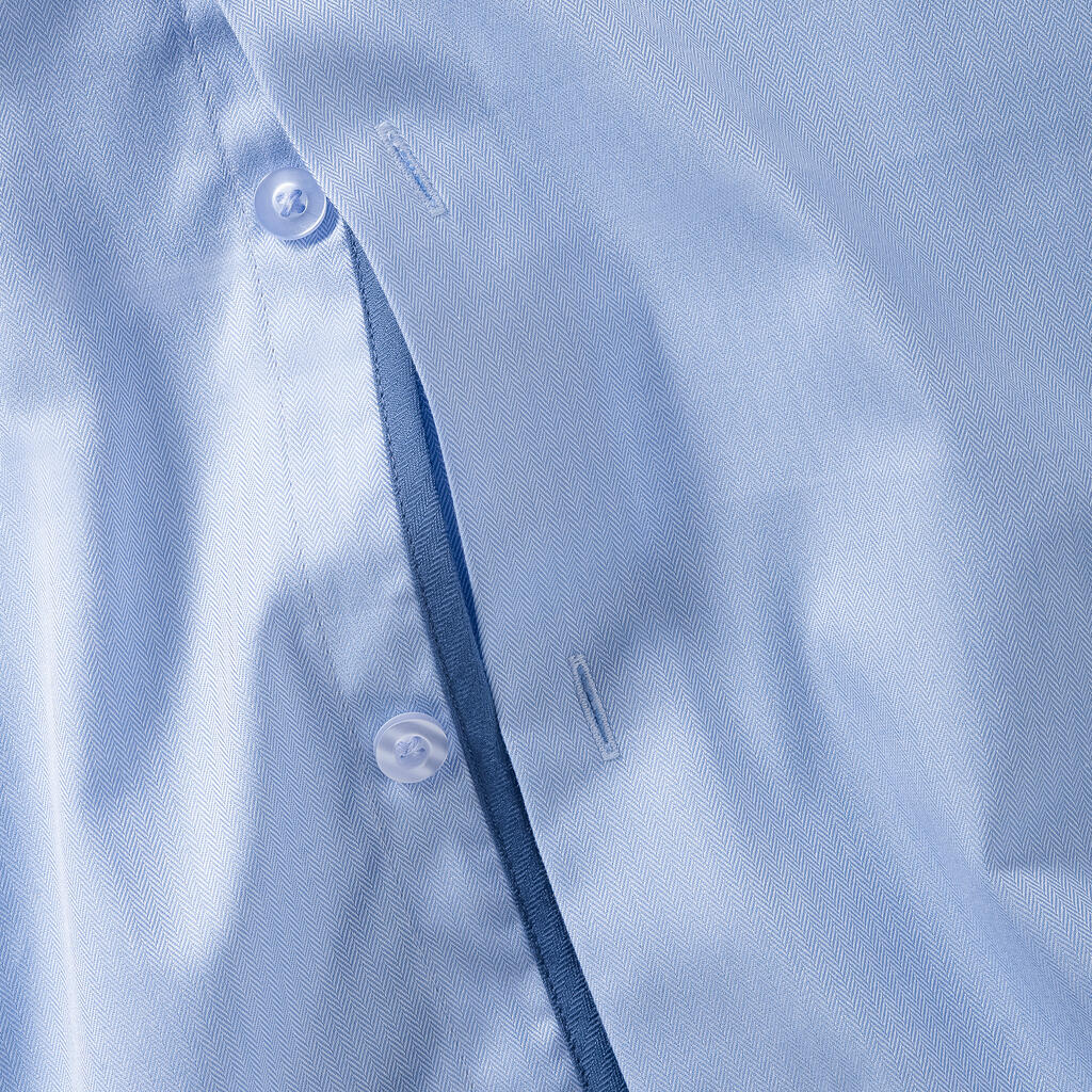 Tailored Herringbone Shirt