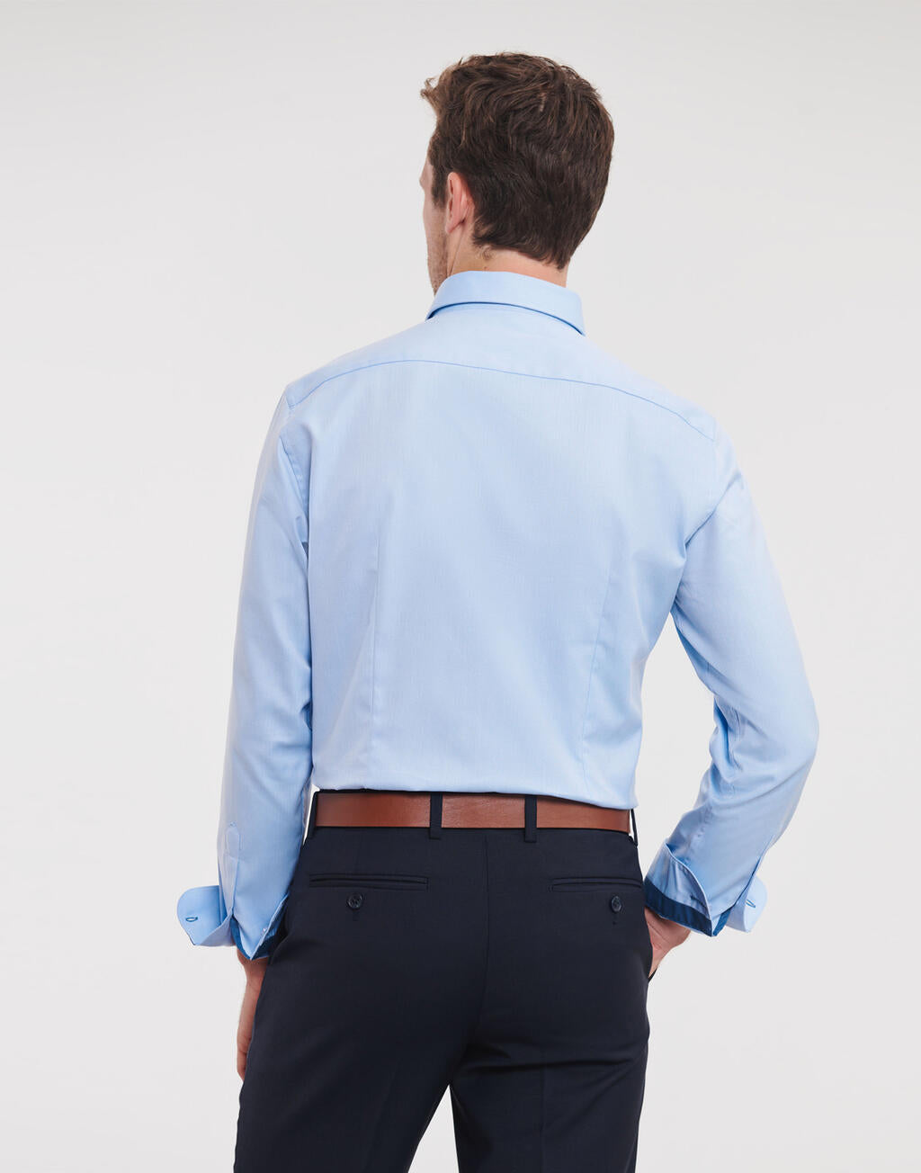 Tailored Herringbone Shirt