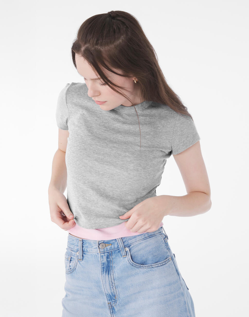 Micro Rib Baby Tee