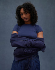 Micro Rib Baby Tee