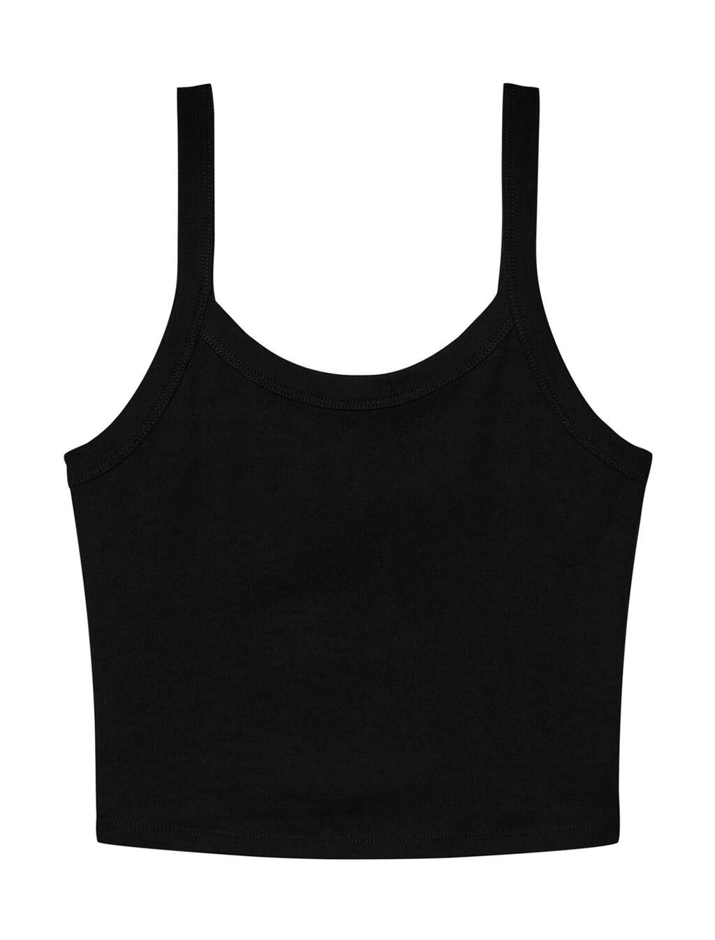 Micro Rib Spaghetti Strap Tank