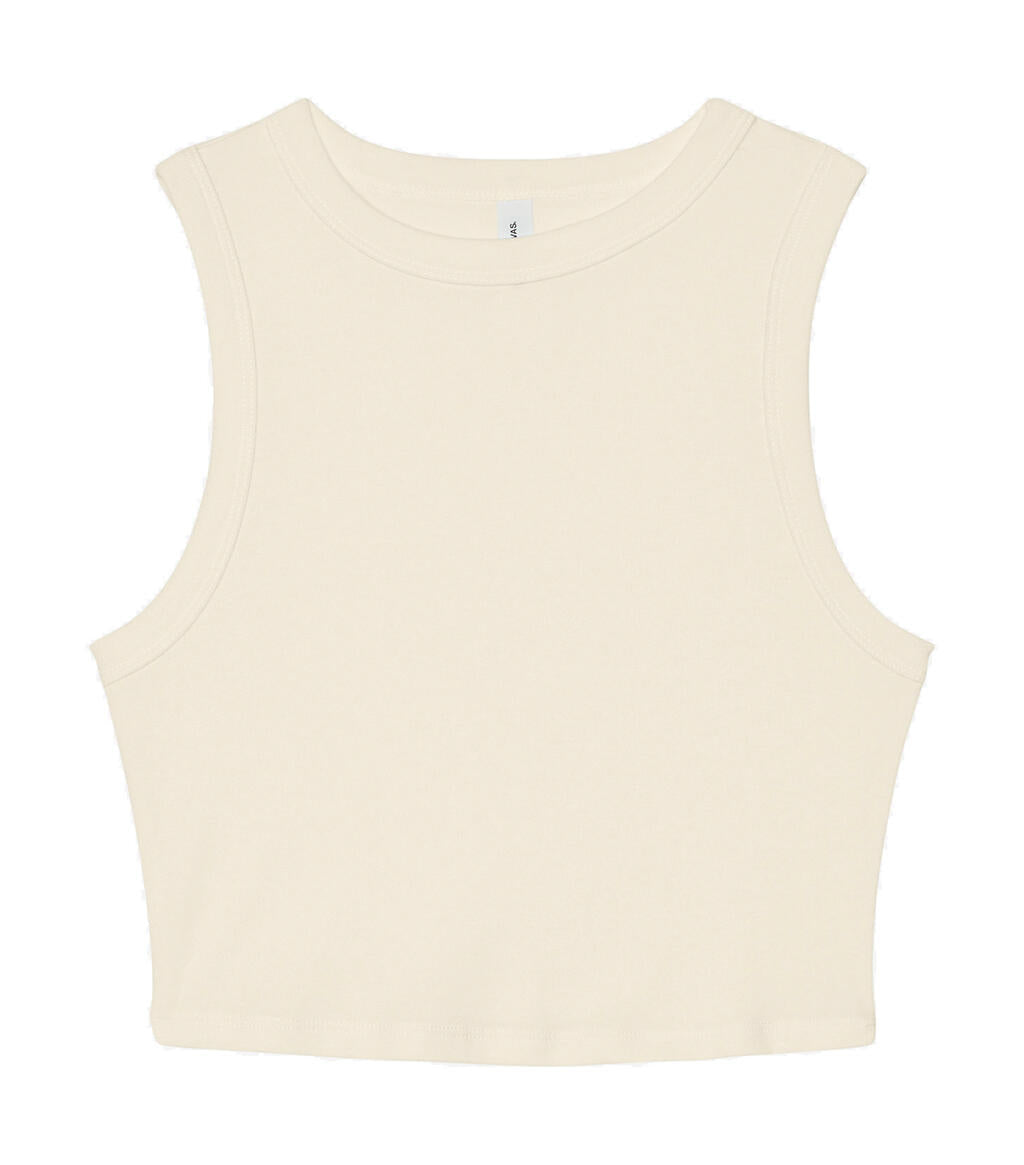 Micro Rib Muscle Crop Tank