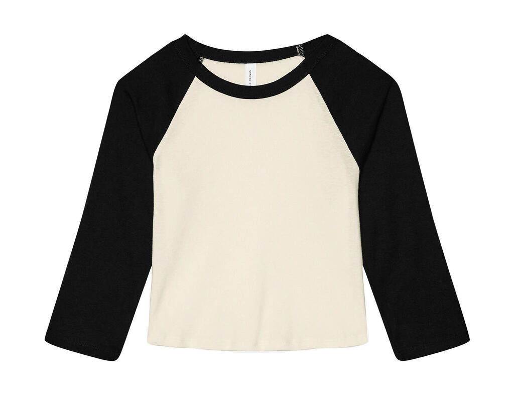 Micro Rib 3/4 Raglan Tee
