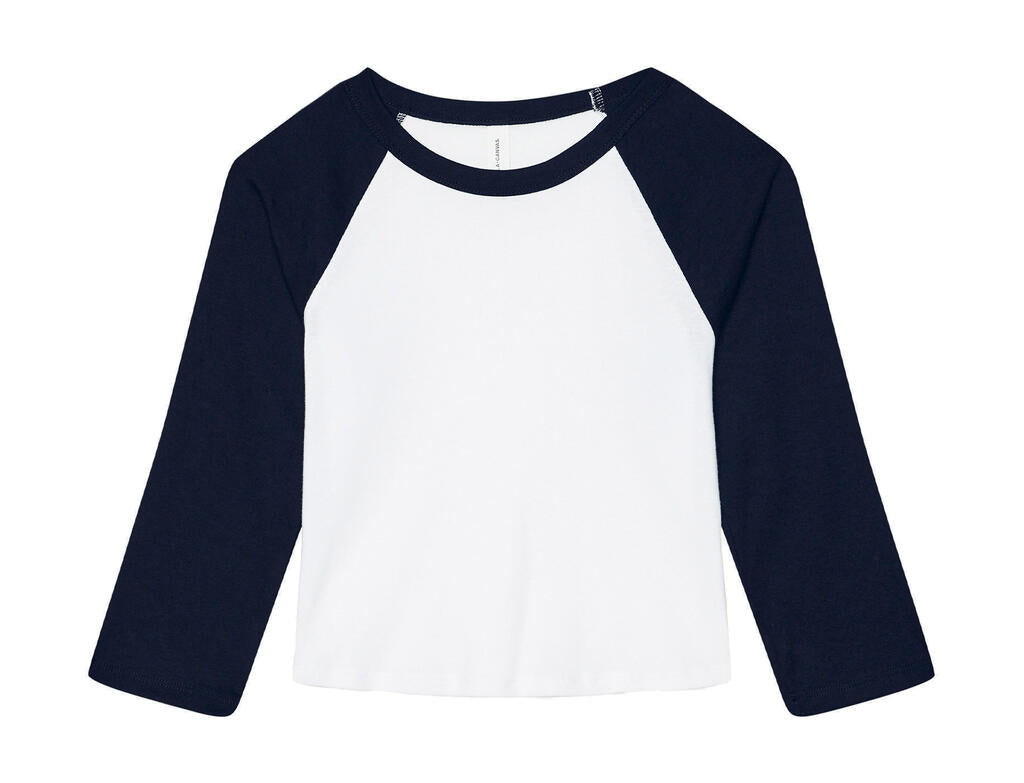 Micro Rib 3/4 Raglan Tee