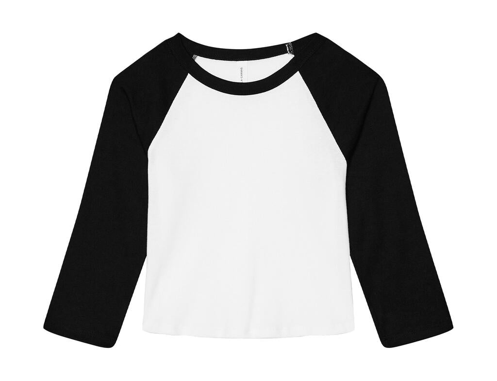 Micro Rib 3/4 Raglan Tee