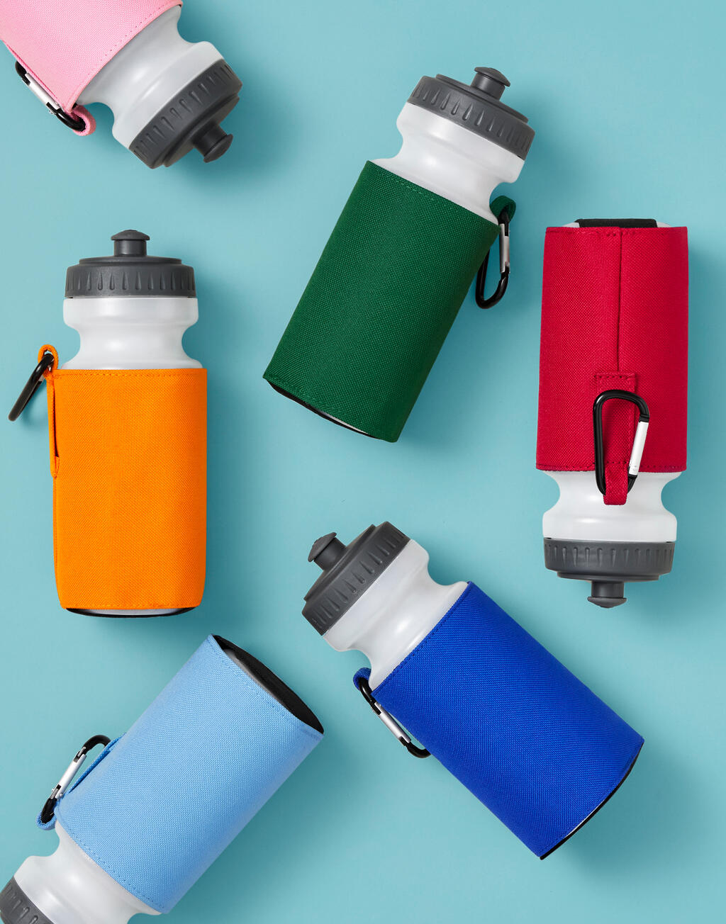 Wasserflasche mit Halter