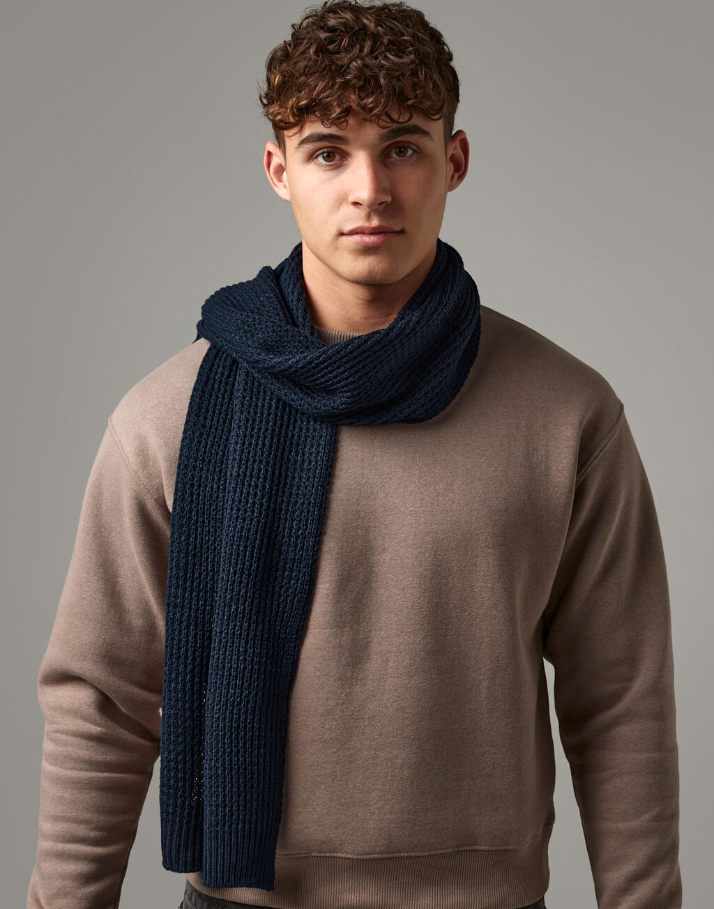 Waffle Knit Scarf