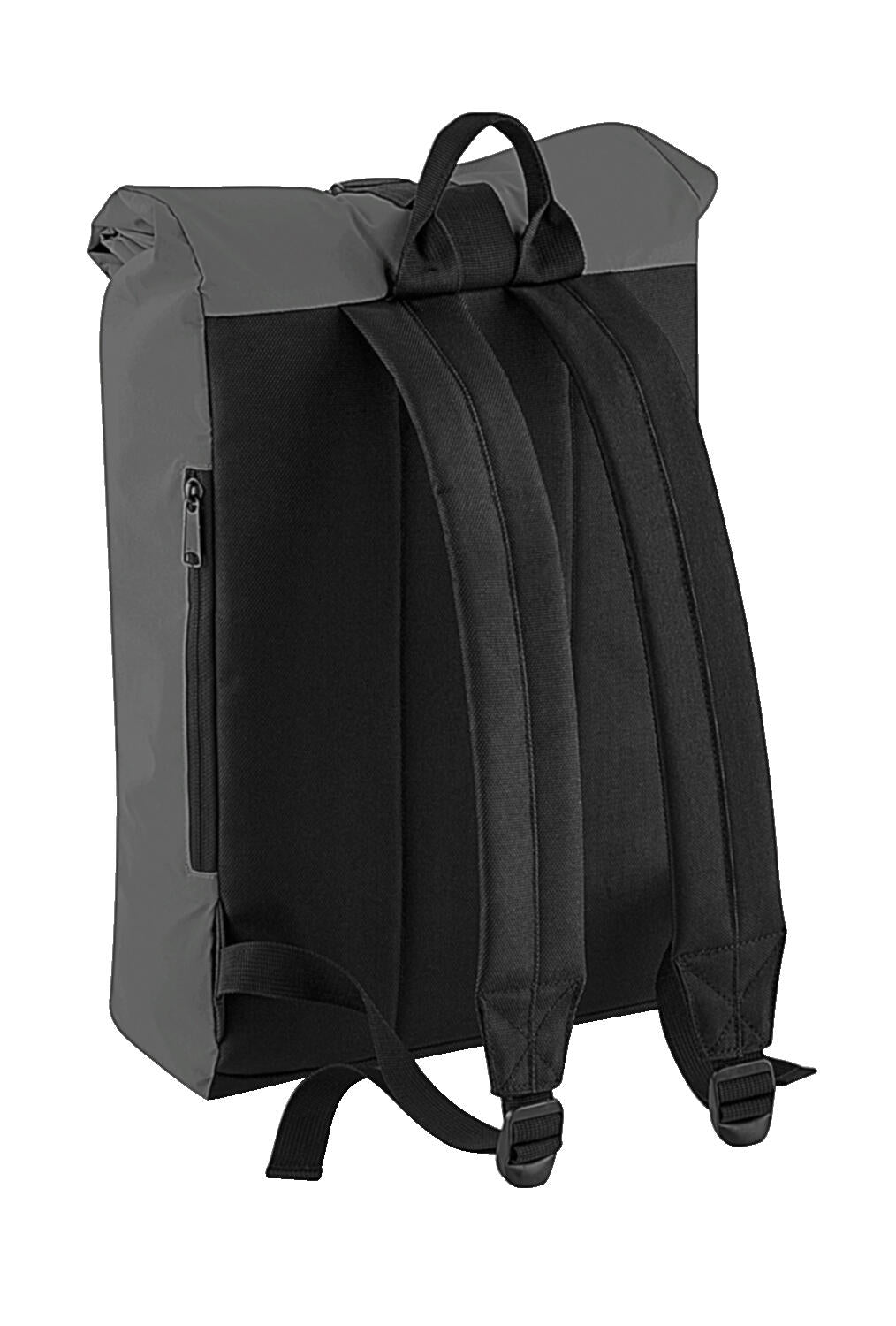 Reflective Roll-Top Backpack