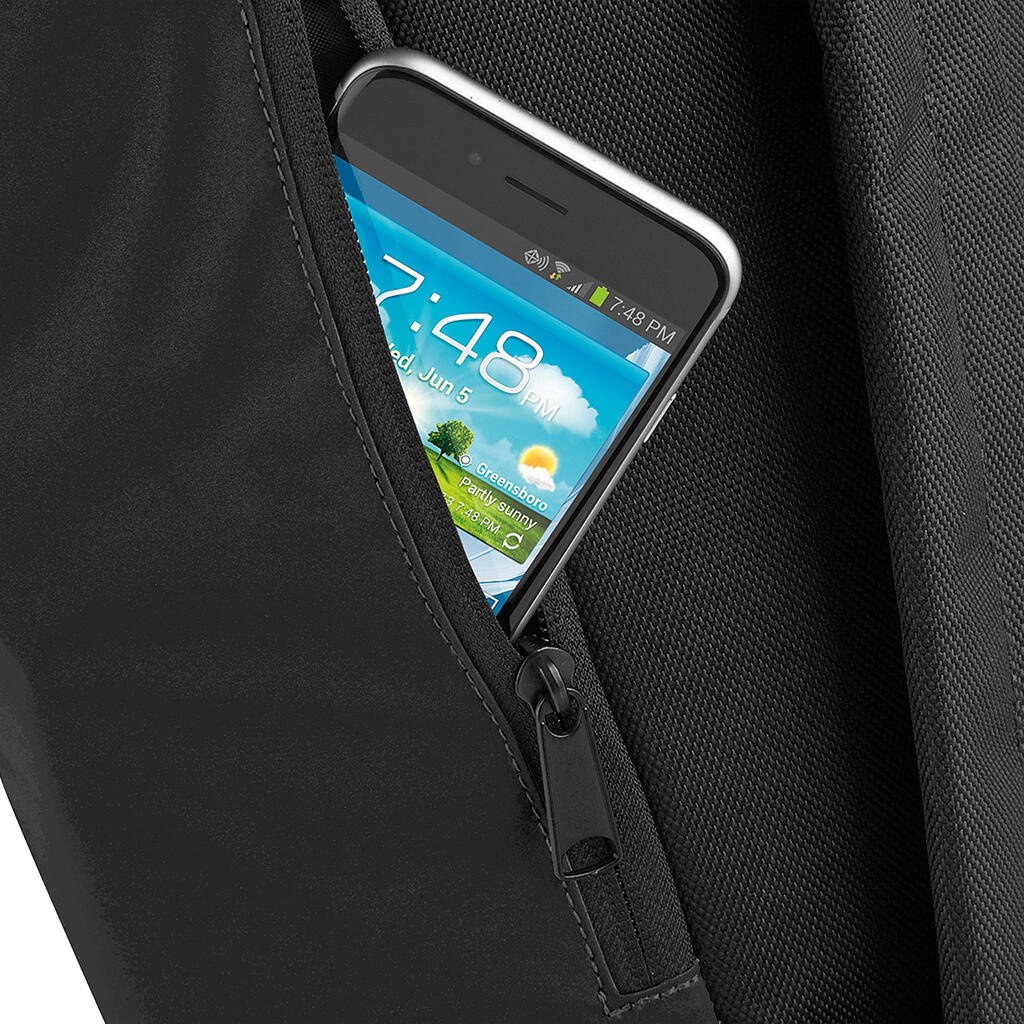 Reflective Roll-Top Backpack