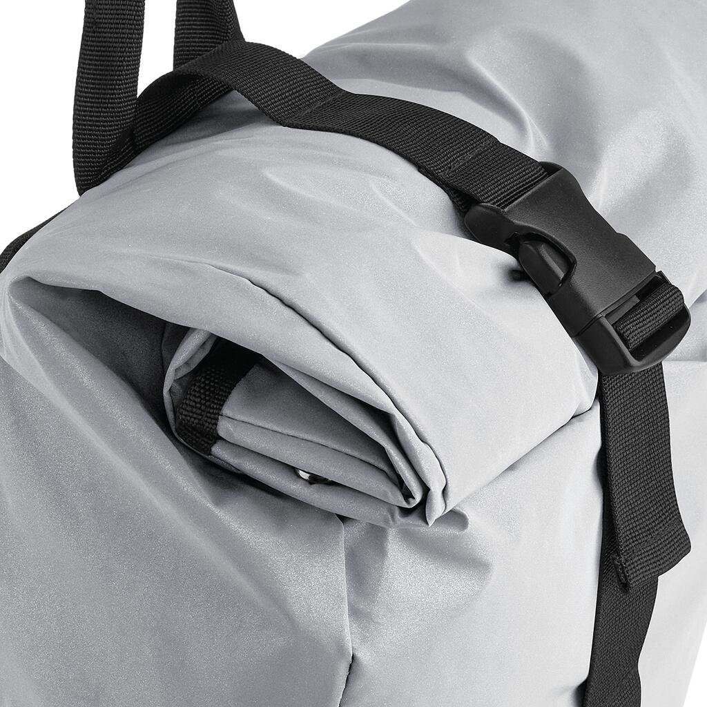 Reflective Roll-Top Backpack