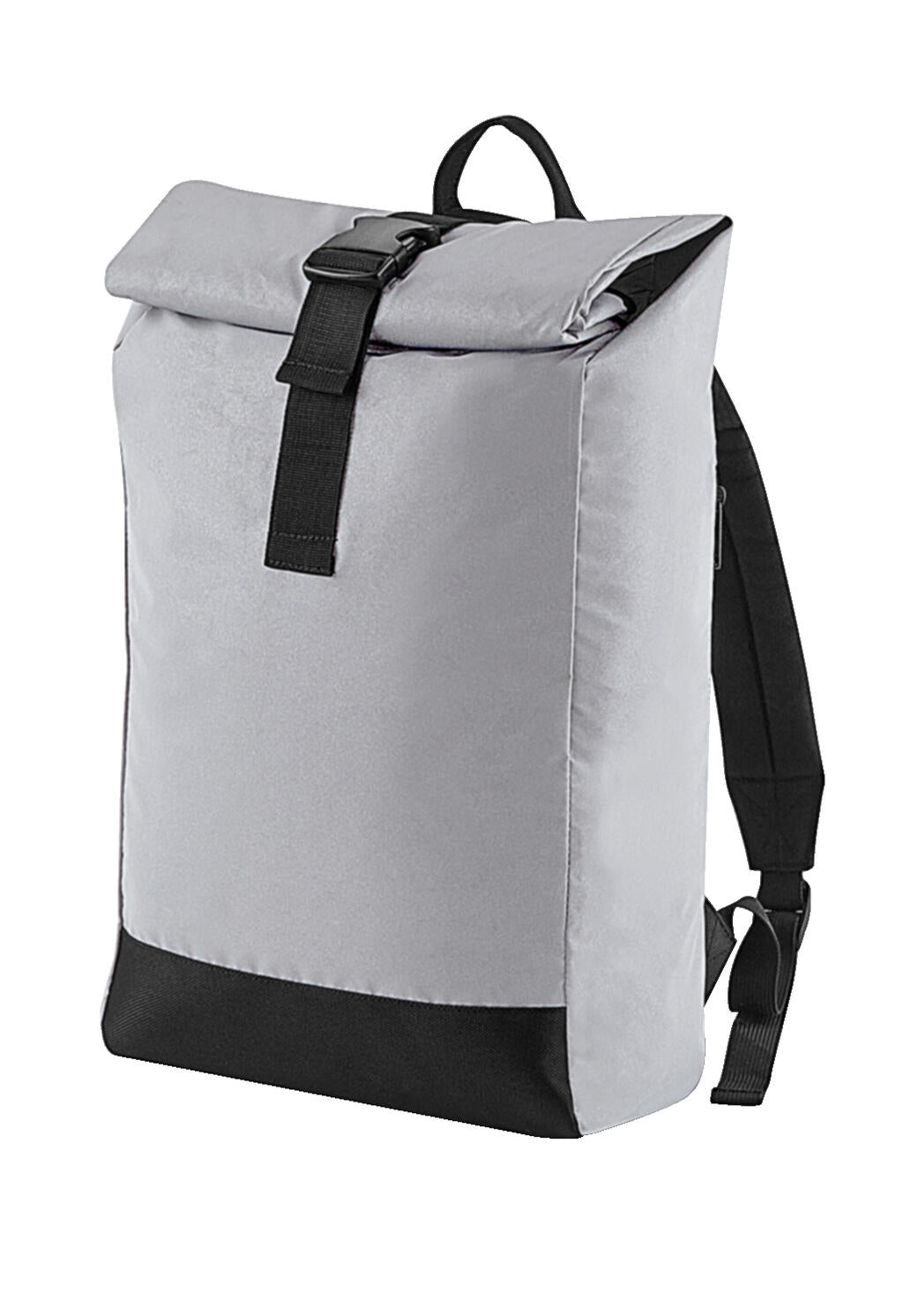 Reflective Roll-Top Backpack