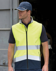 Safety Softshell Gilet