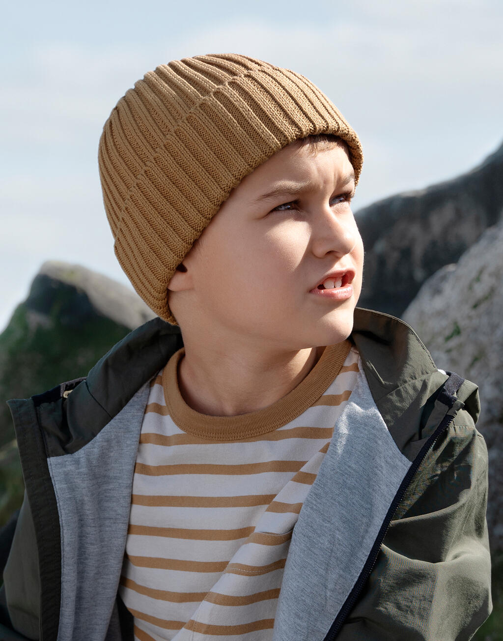 Organic Cotton Kids Beanie