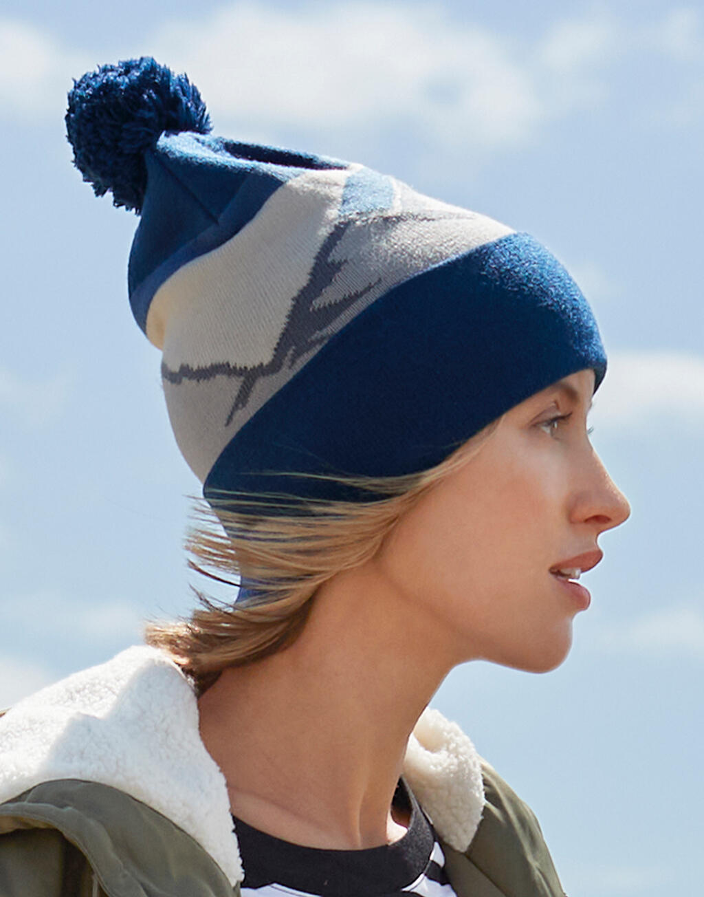 Mountain Peaks Beanie