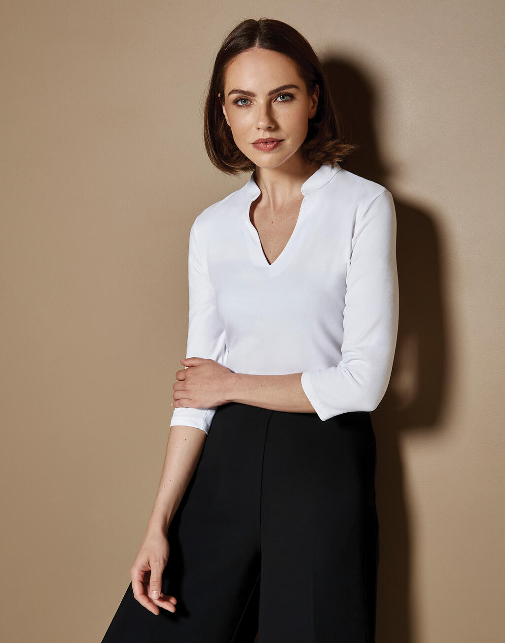 Mandarin Collar Top