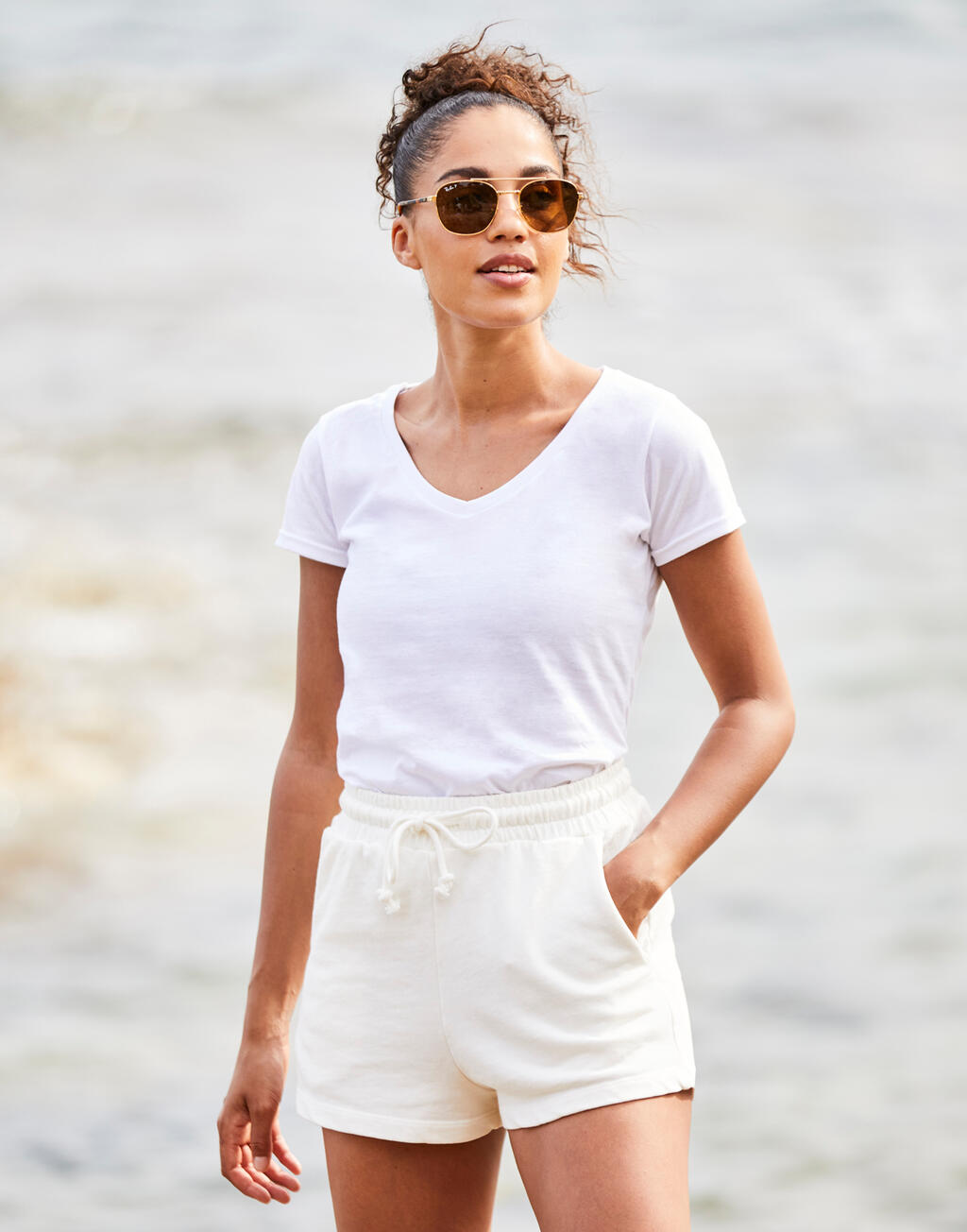 Iconic V Neck T-Shirt