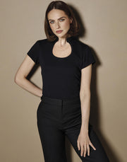 Keyhole Neck Top