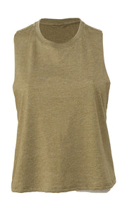 Racerback Cropped Tank