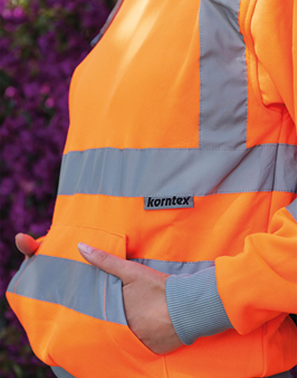 Hi-Vis Hoody Cork