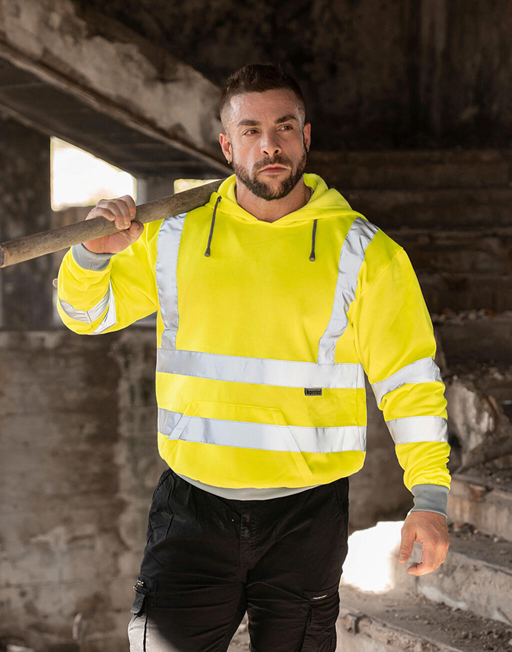 Hi-Vis Hoody Cork