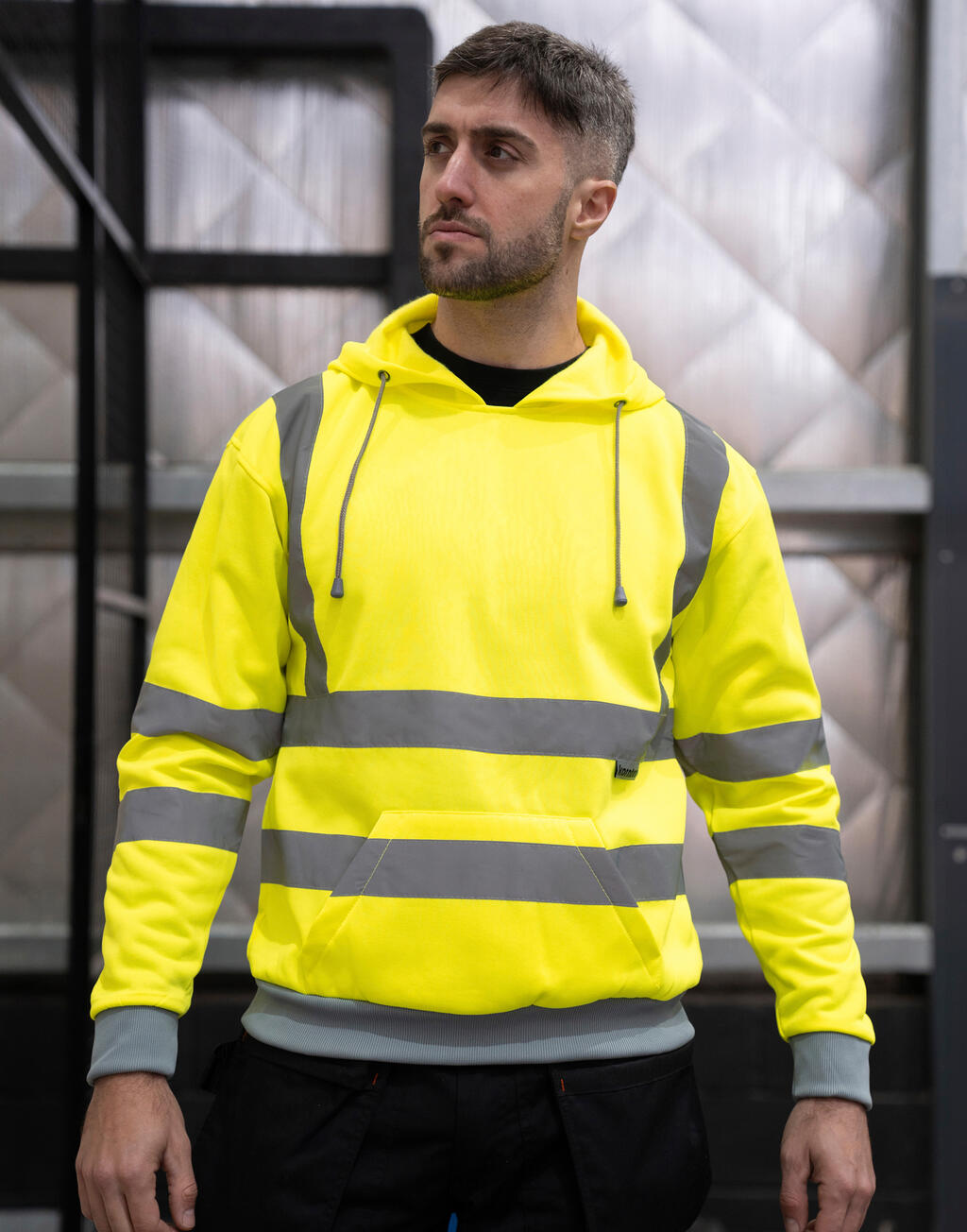Hi-Vis Hoody Cork