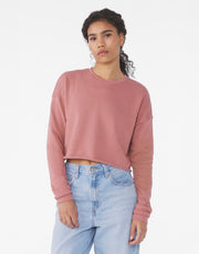 Cropped Crew Fleece