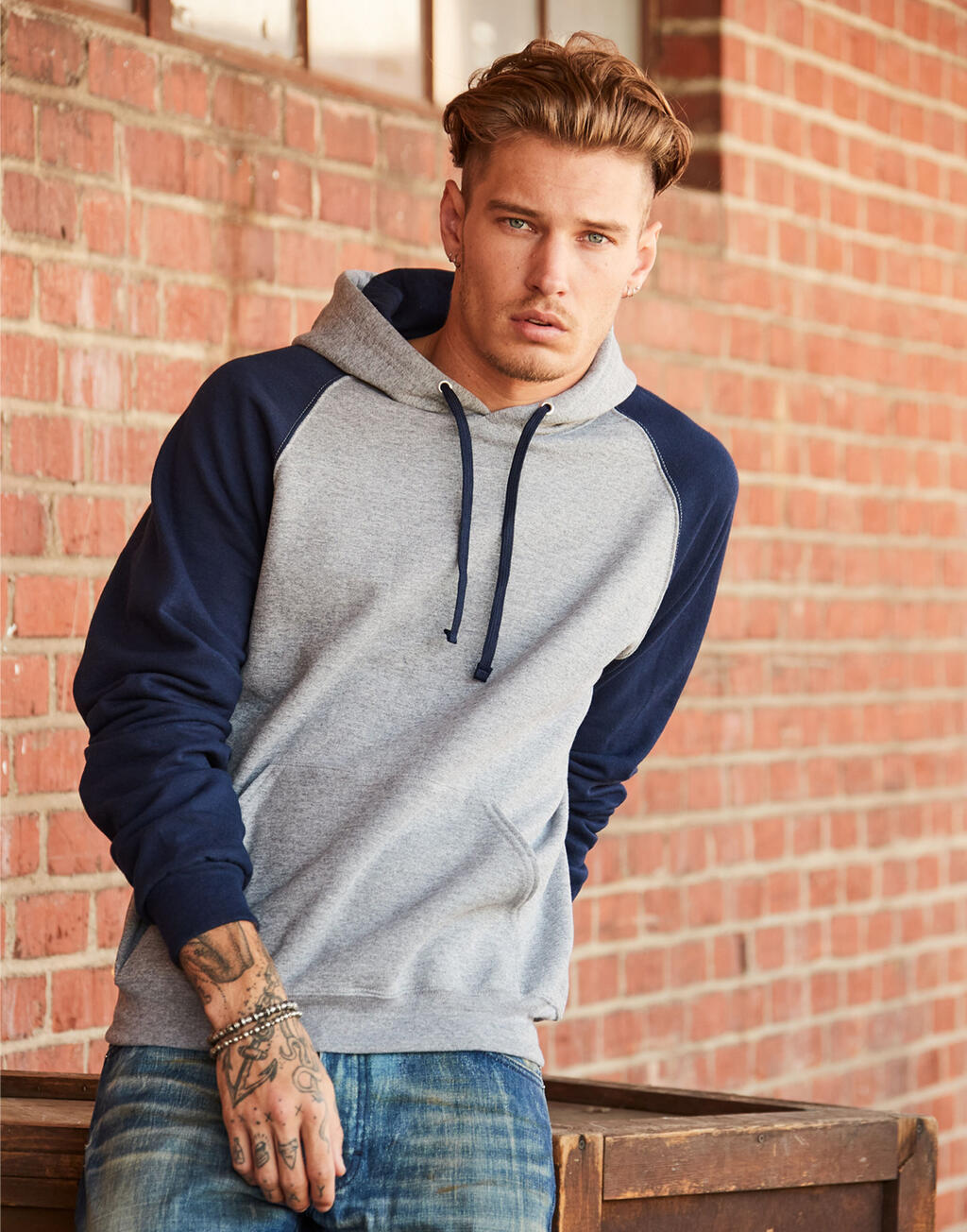 NuBlend Colour Block Hoodie