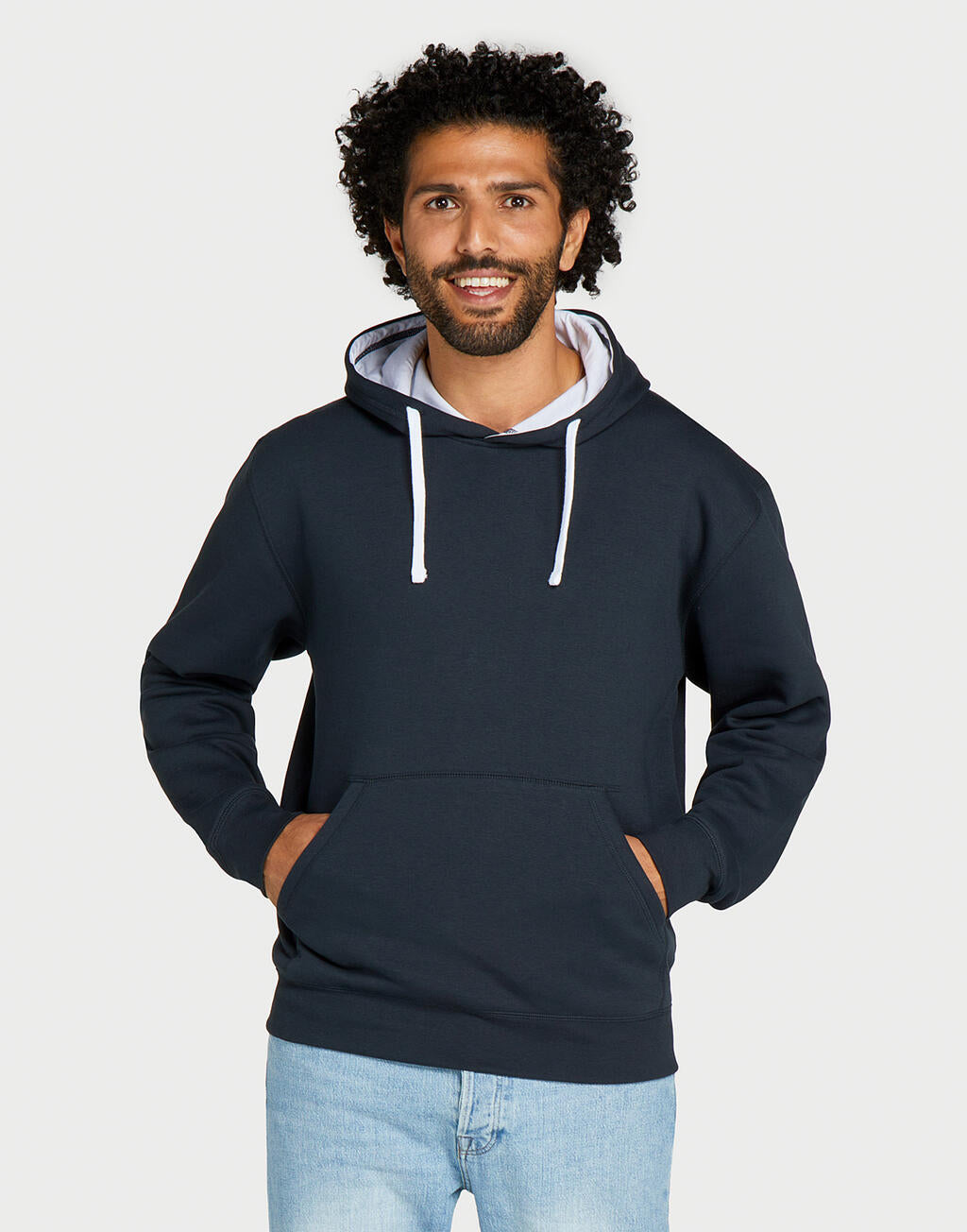 Contrast Hoodie