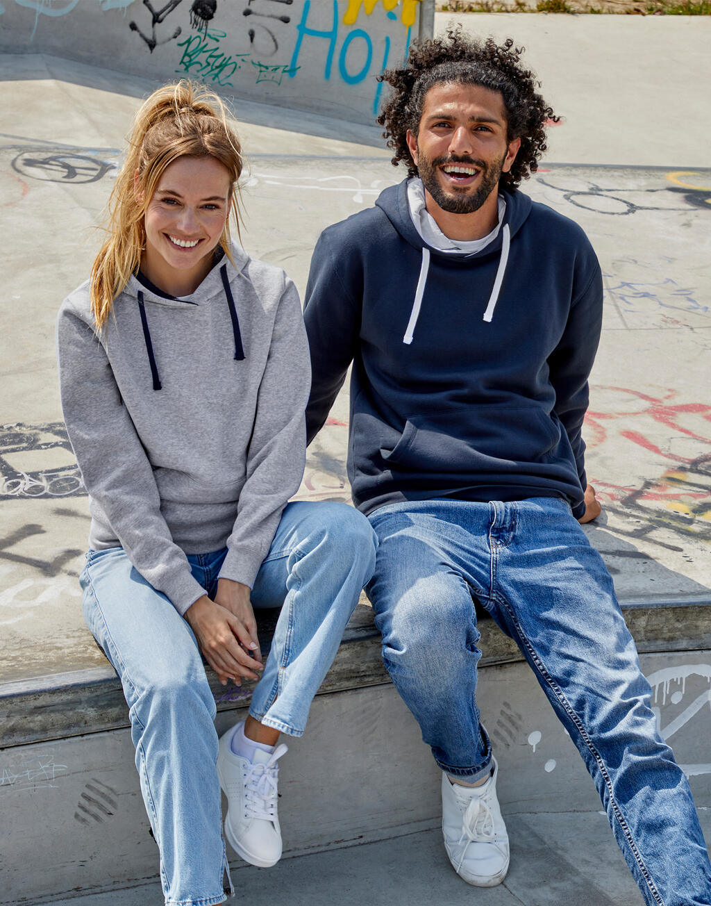 Contrast Hoodie