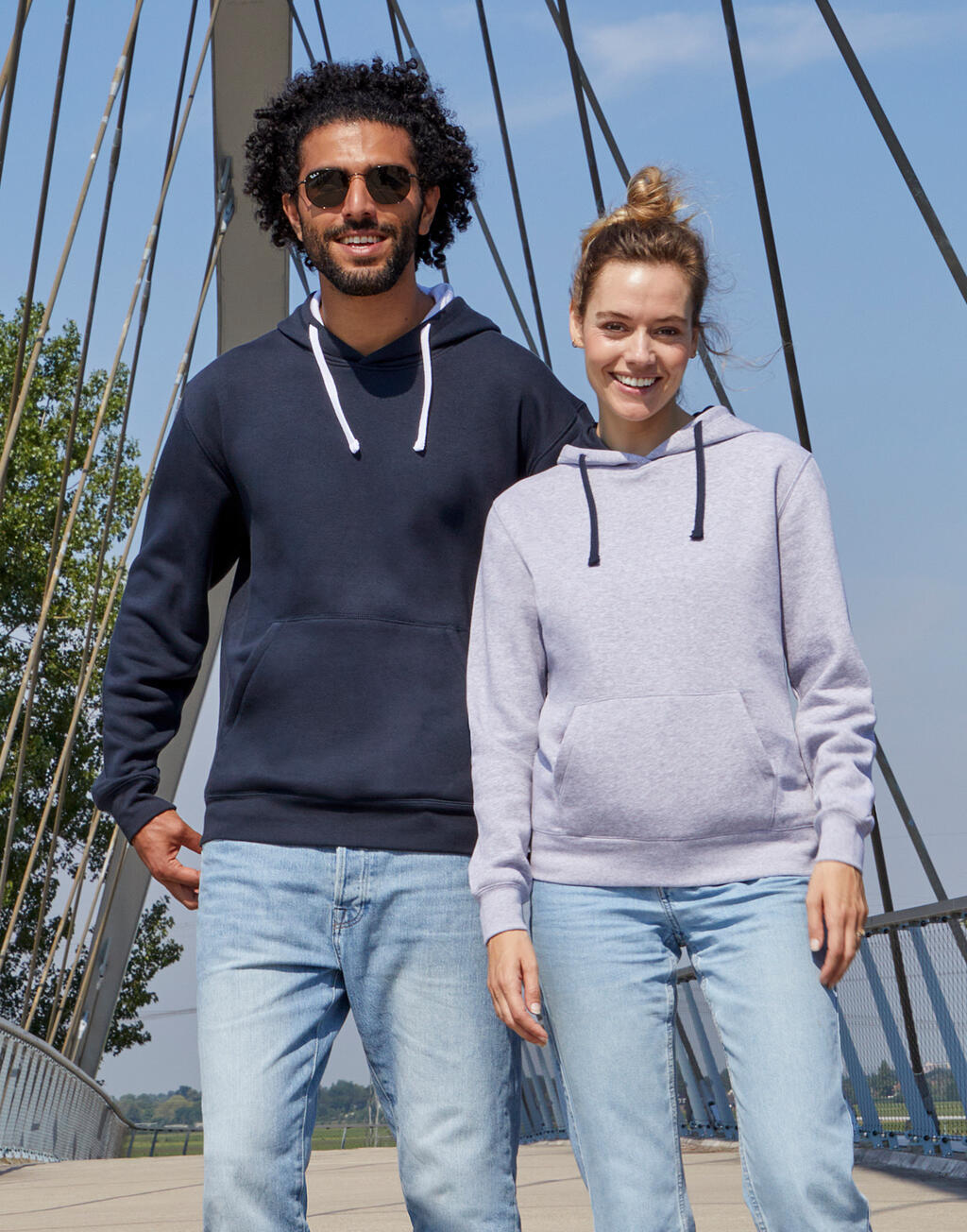 Contrast Hoodie