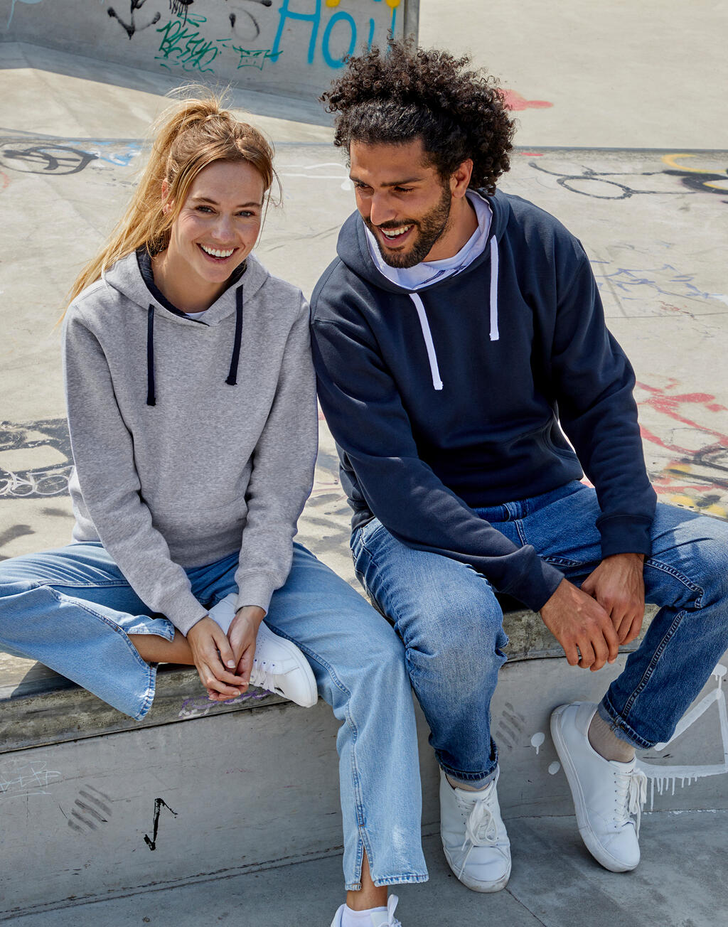 Contrast Hoodie