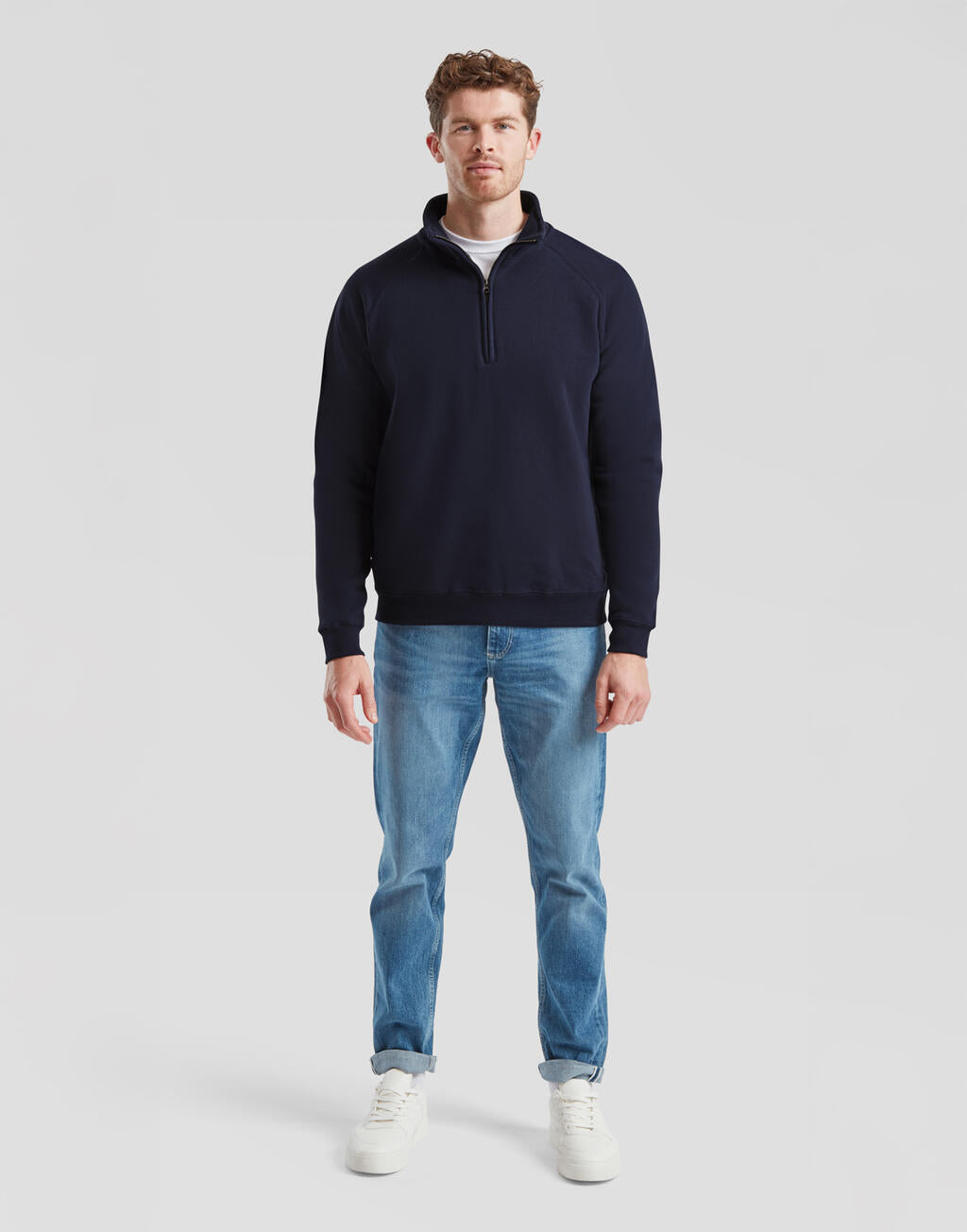 Classic Zip Neck Sweat