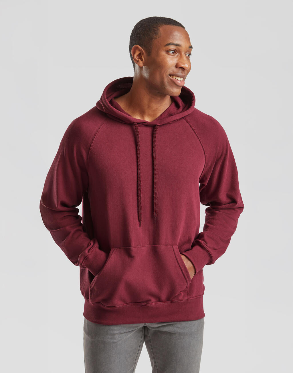 Leichter Kapuzenpullover
