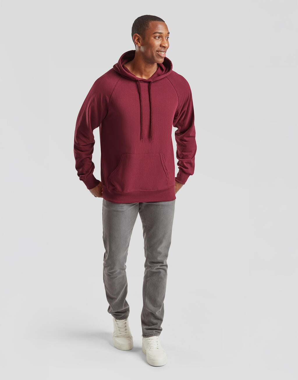 Leichter Kapuzenpullover
