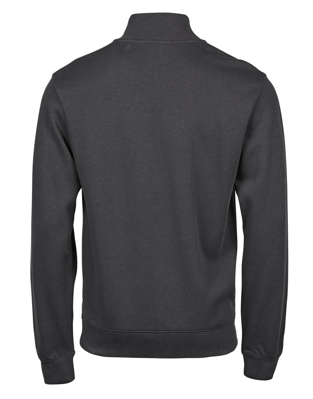 Ribbed Interlock Half Zip