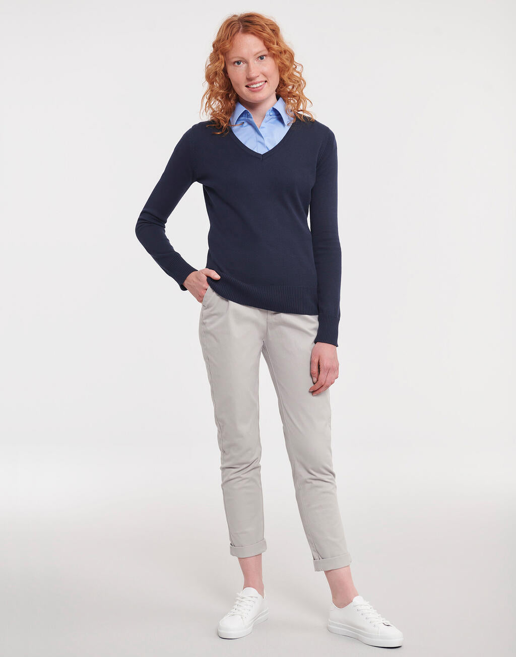 V-Neck Pullover