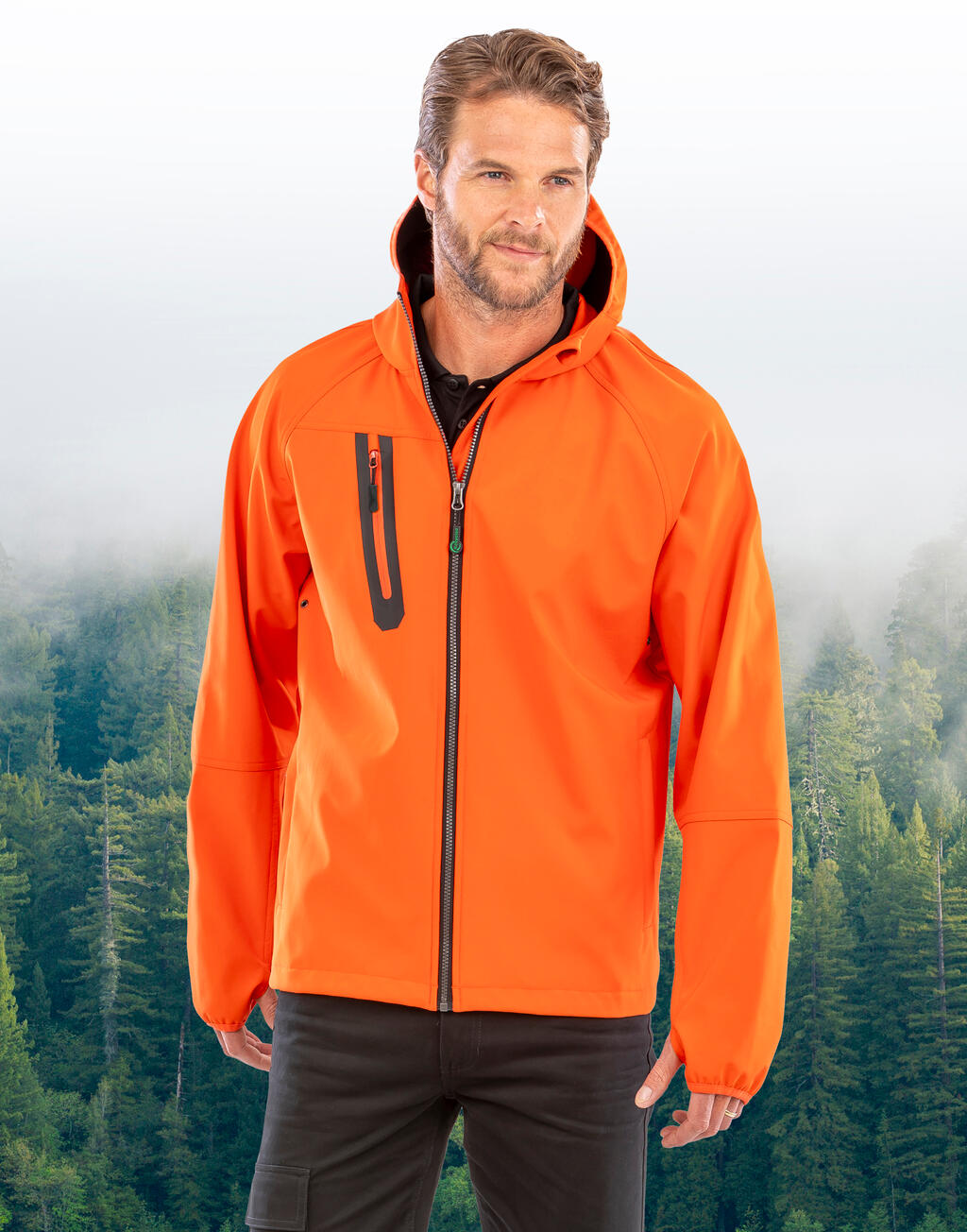 Recycled Softshell Hoodie