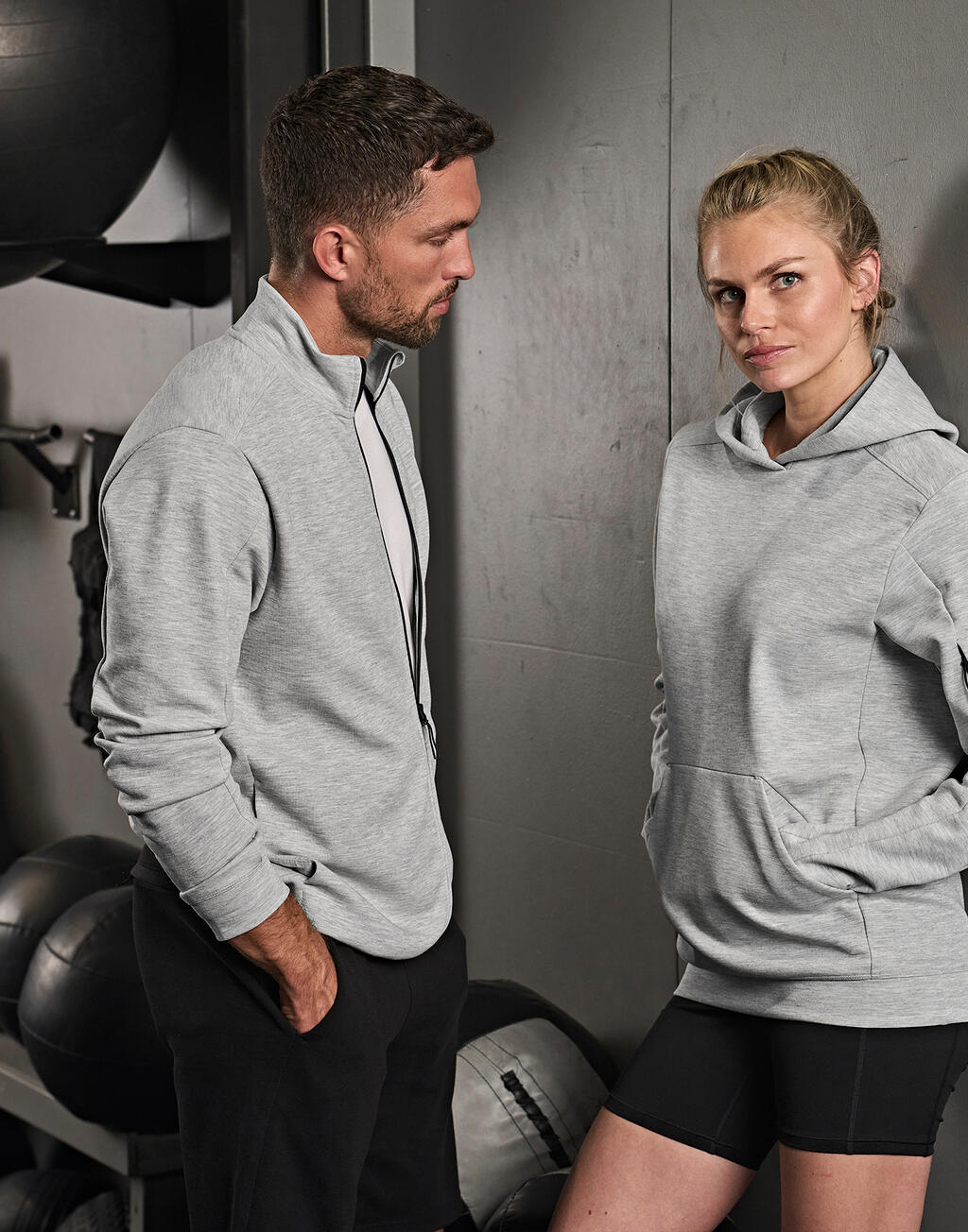 Athletic Full Zip Sweat